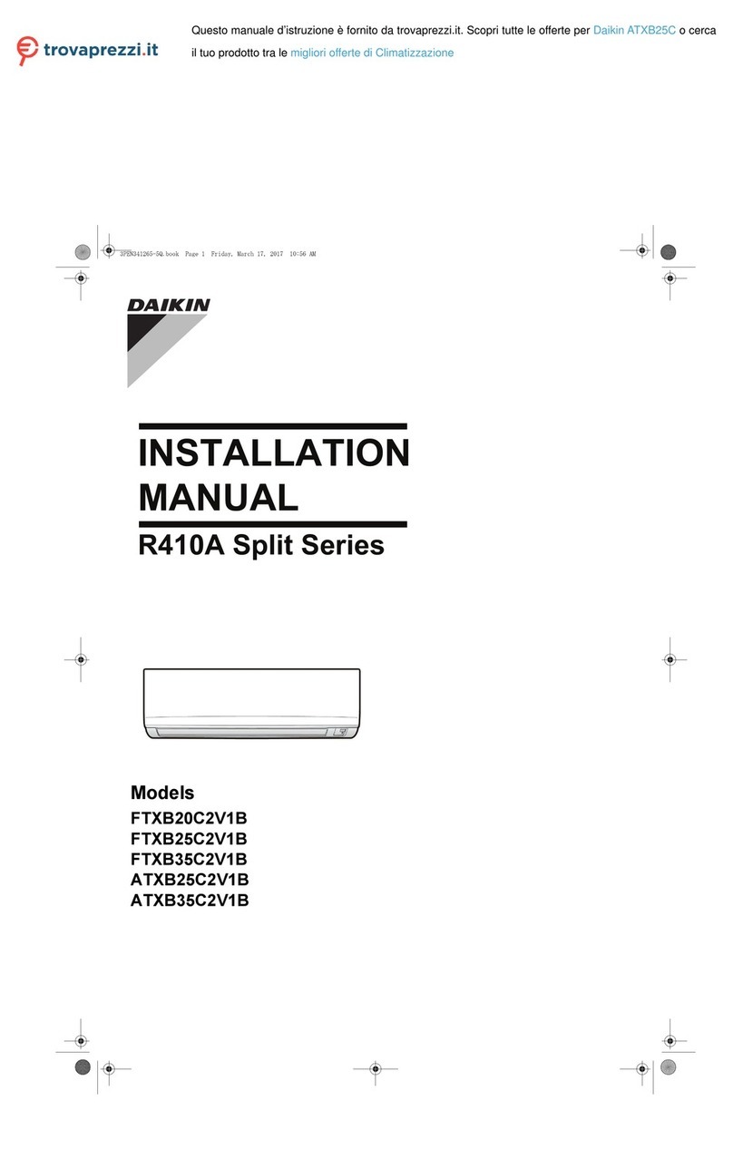 Daikin ATXB25C User manual