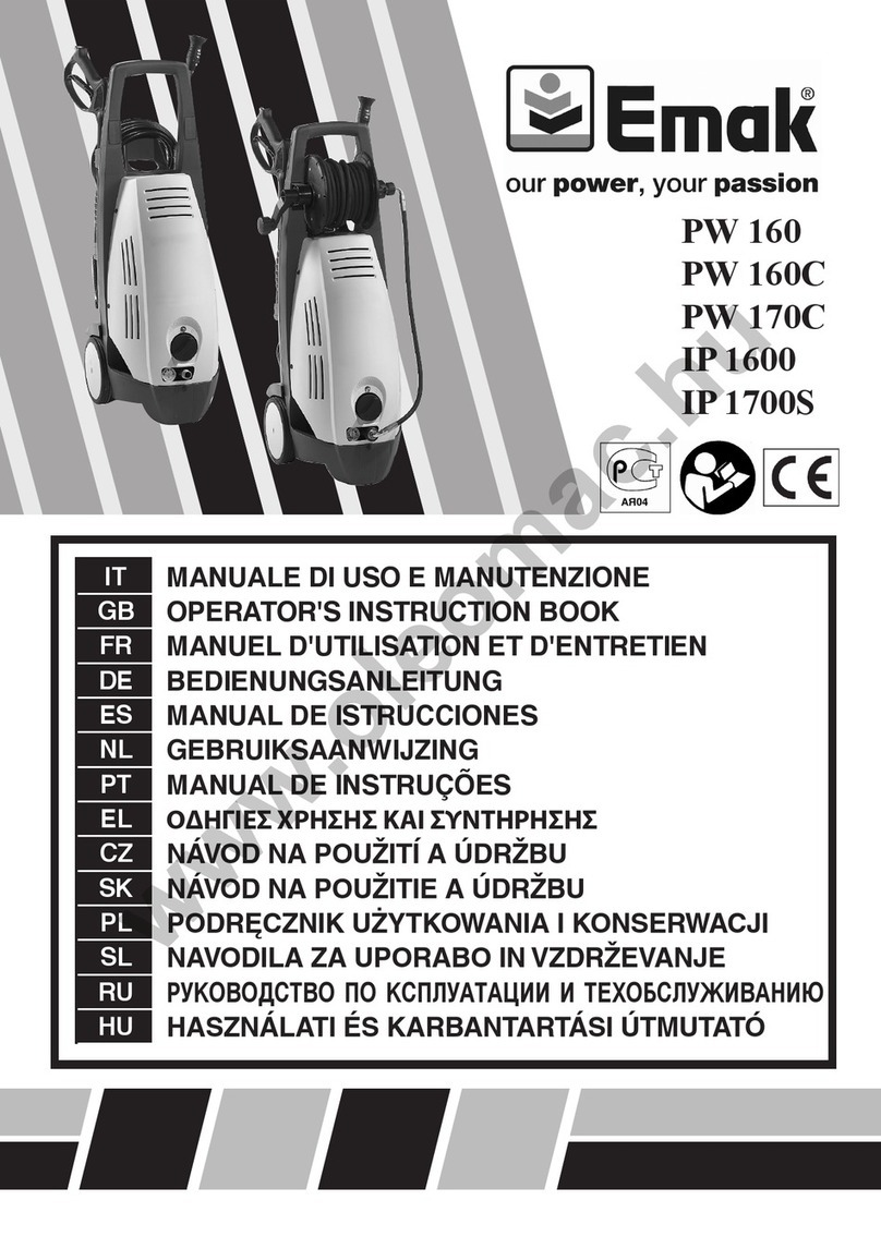 EMAK PW 160C Manual