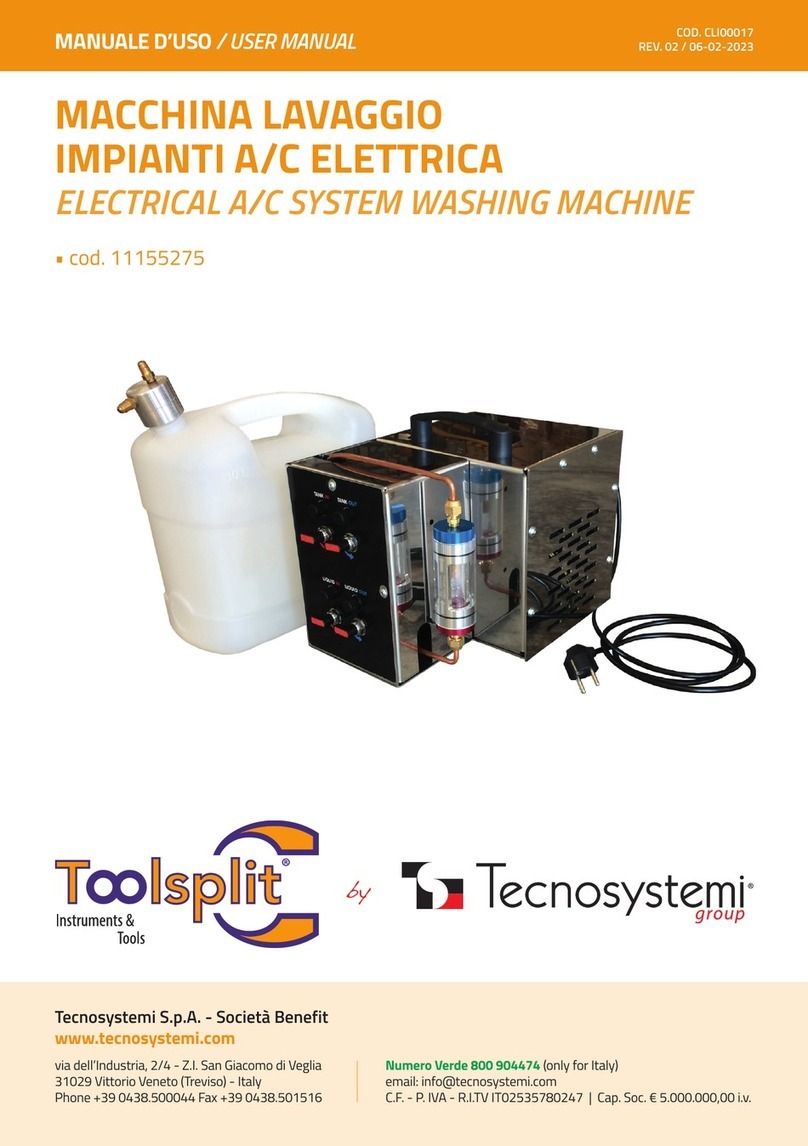 Tecnosystemi toolsplit CLI00017 user manual