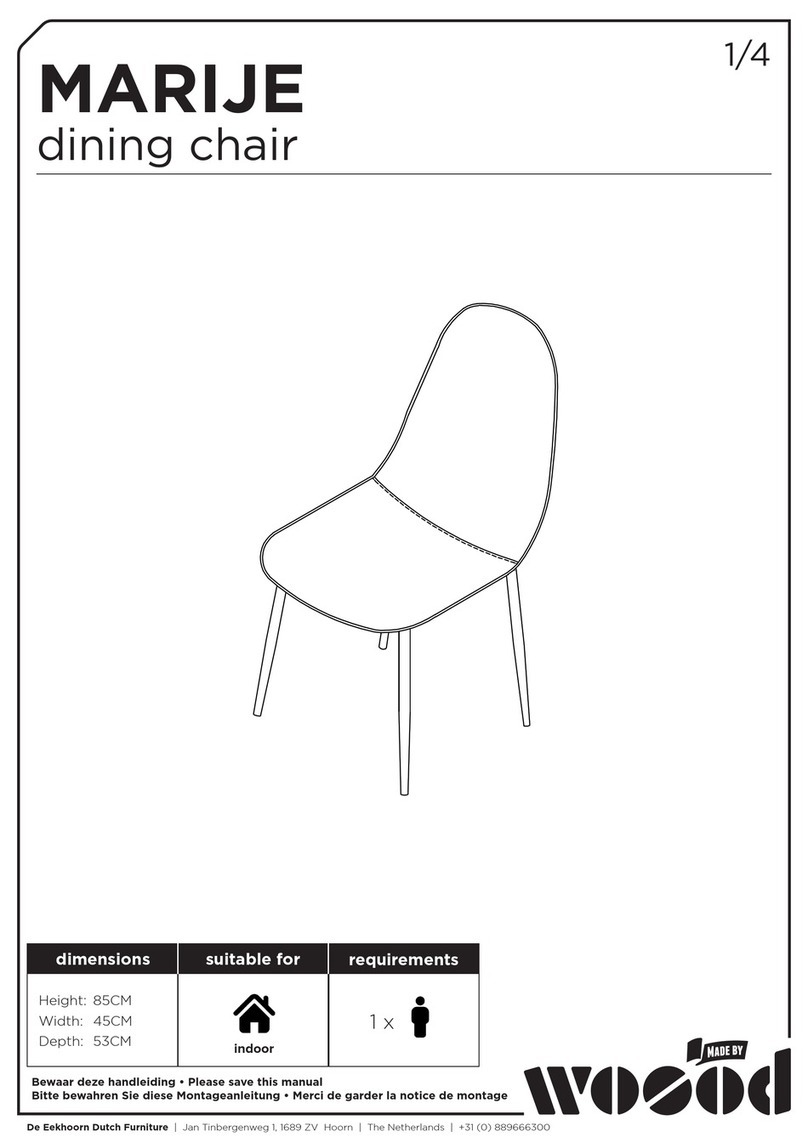WOODCO MARIJE User manual