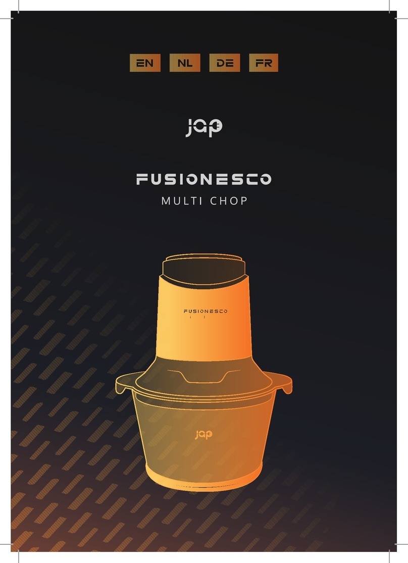 JAP FUSIONESCO MULTI CHOP manual