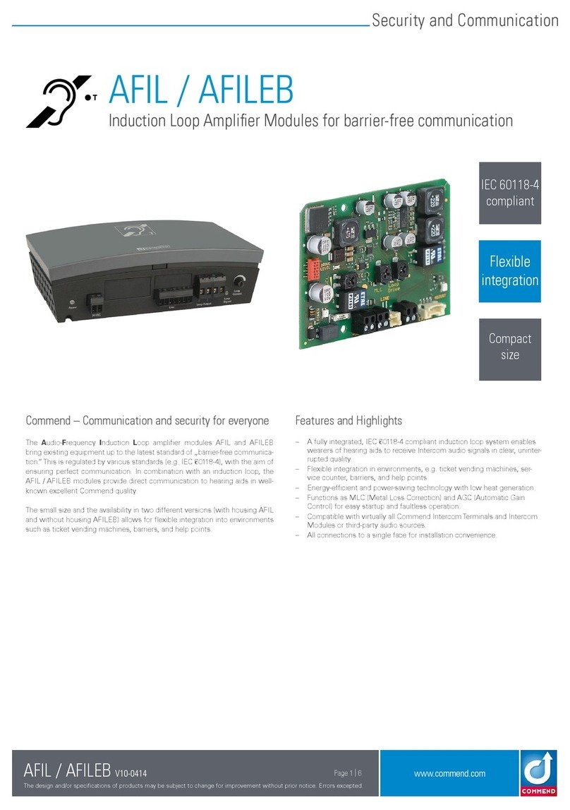 Commend AFIL manual