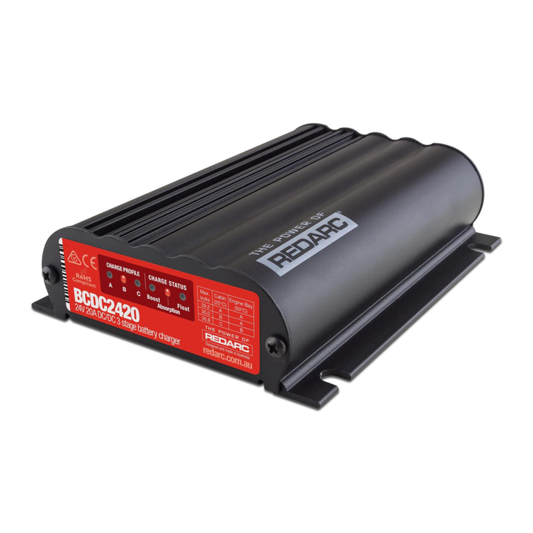 Redarc BCDC2420 User manual