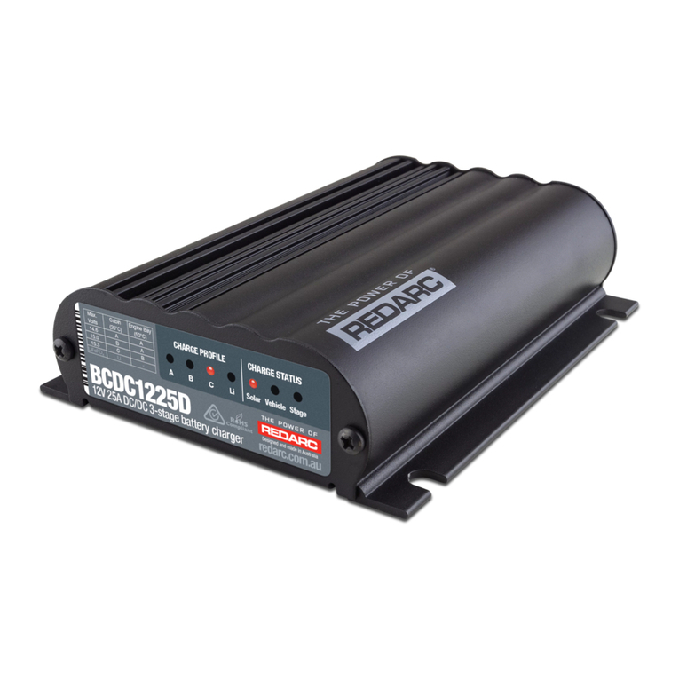 Redarc BCDC1225D User manual