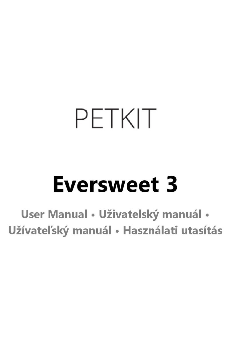 ALZA PETKIT Eversweet 3 user manual