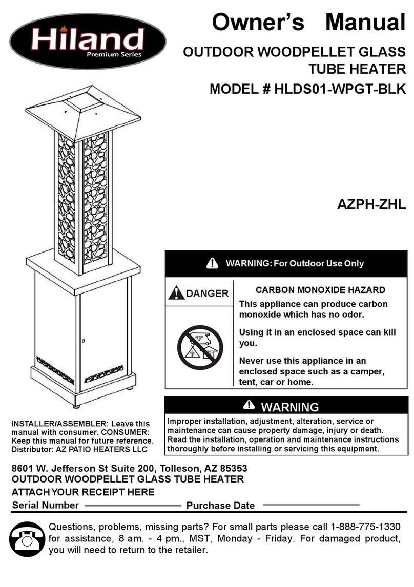 Hiland Premium HLDS01-WPGT-BLK owner's manual