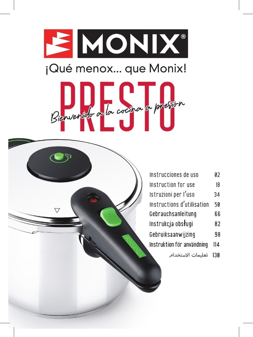 MONIX PRESTO User manual