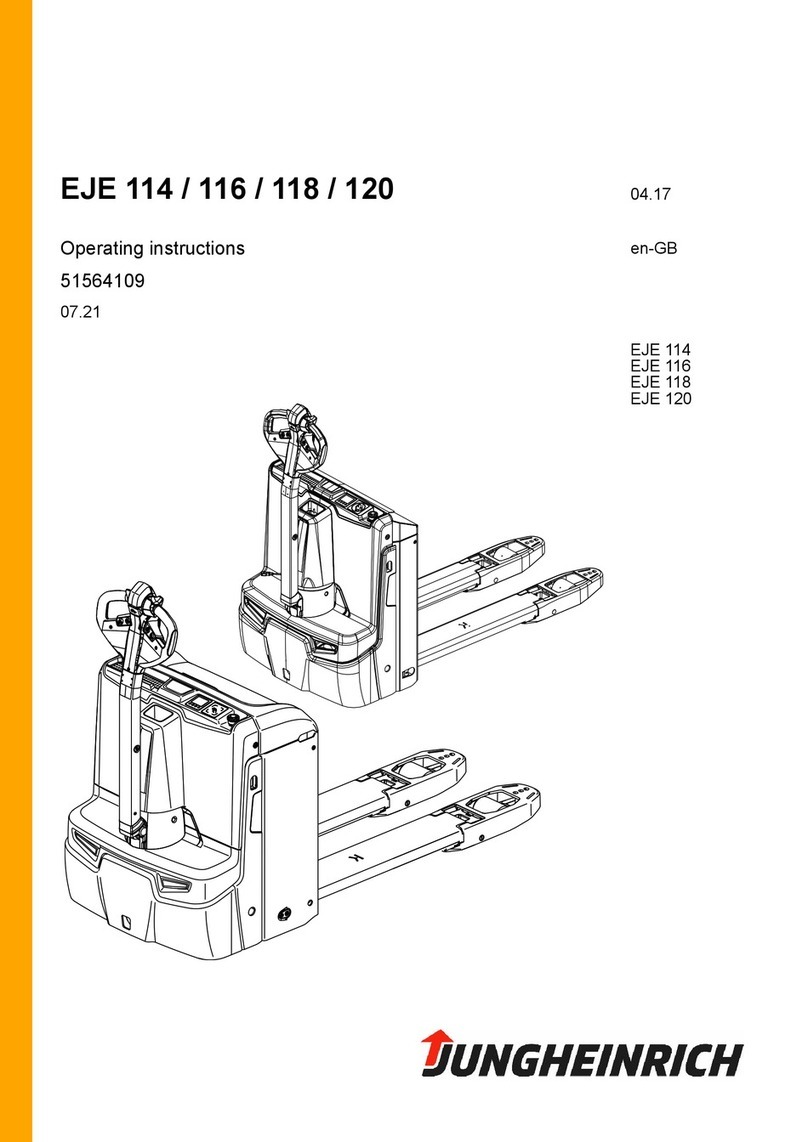 Jungheinrich EJE 114 User manual