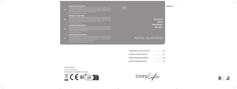 COSYLIFE CL-KT17CTX Instructions for use