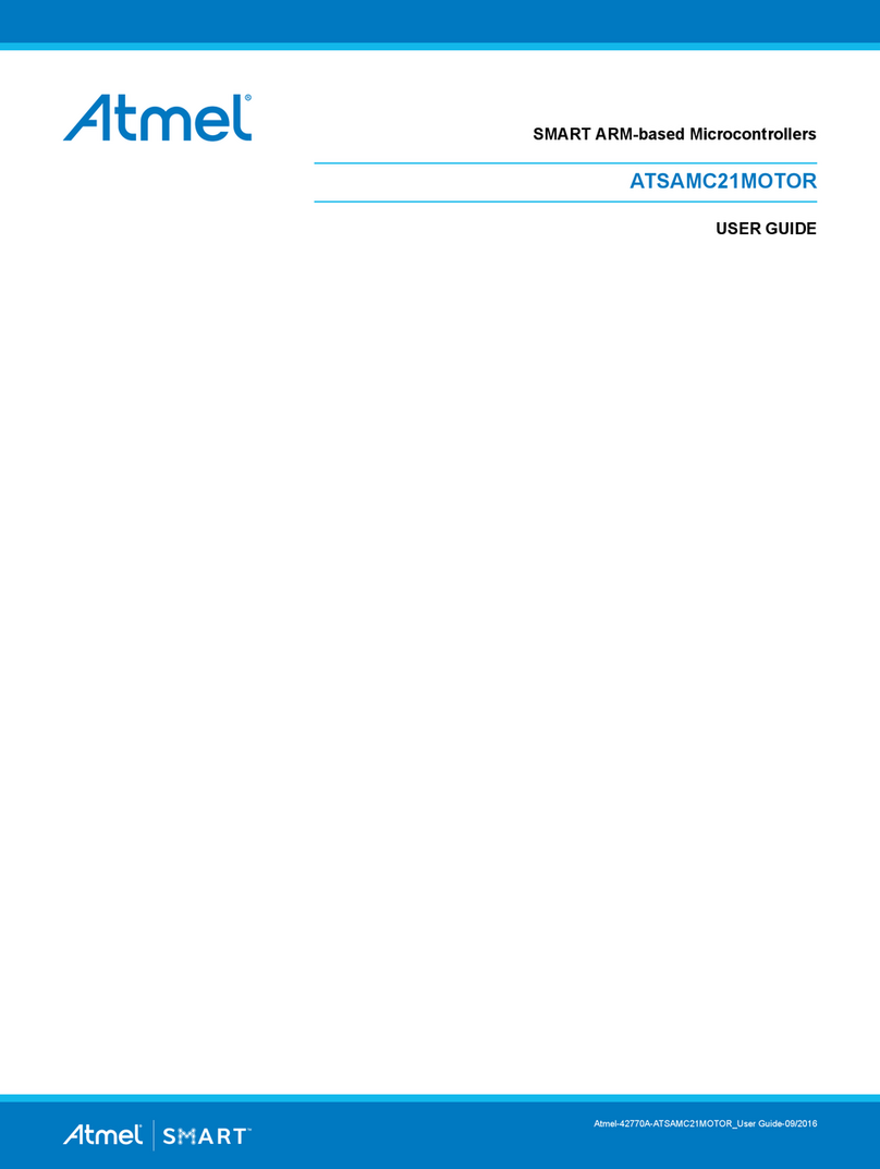 Atmel SMART ATSAMC21MOTOR manual