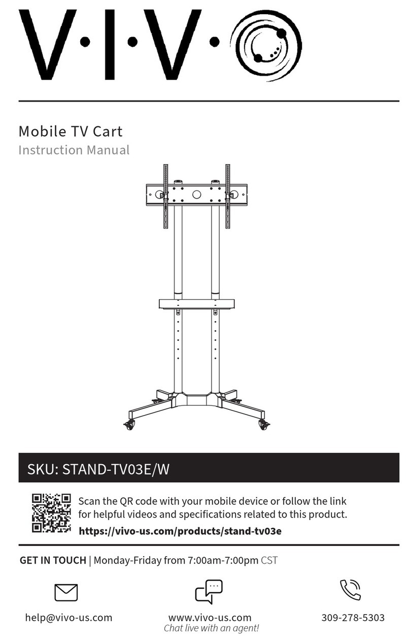 Vivo STAND-TV03E/W instruction manual Vivo STAND-TV03E/W instruction manual
