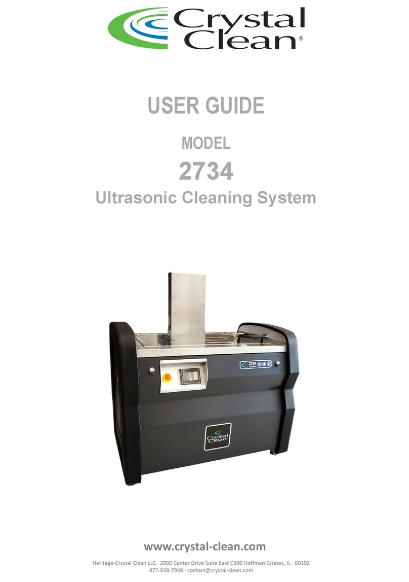 Crystal Clean 2734 user guide