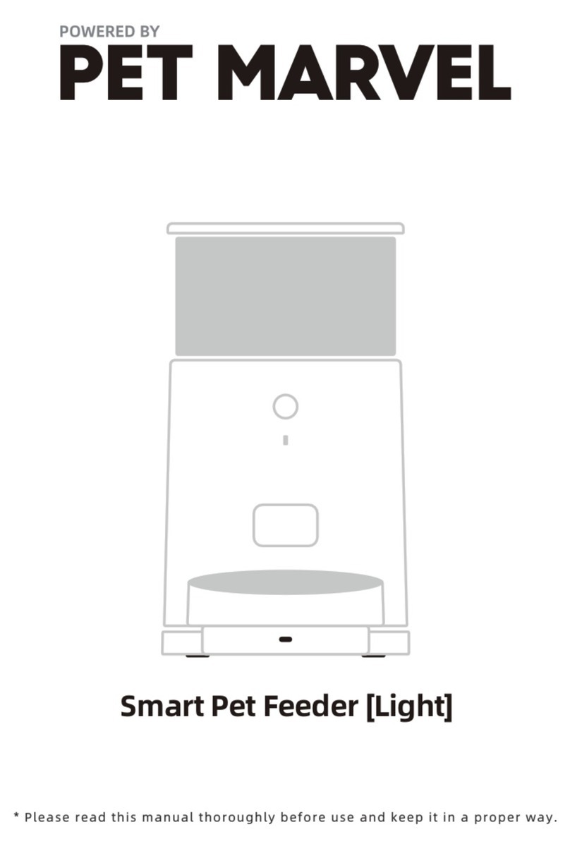PET MARVEL Smart Pet Feeder manual