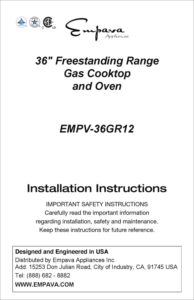 Empava EMPV-36GR12 User manual Empava EMPV-36GR12 User manual