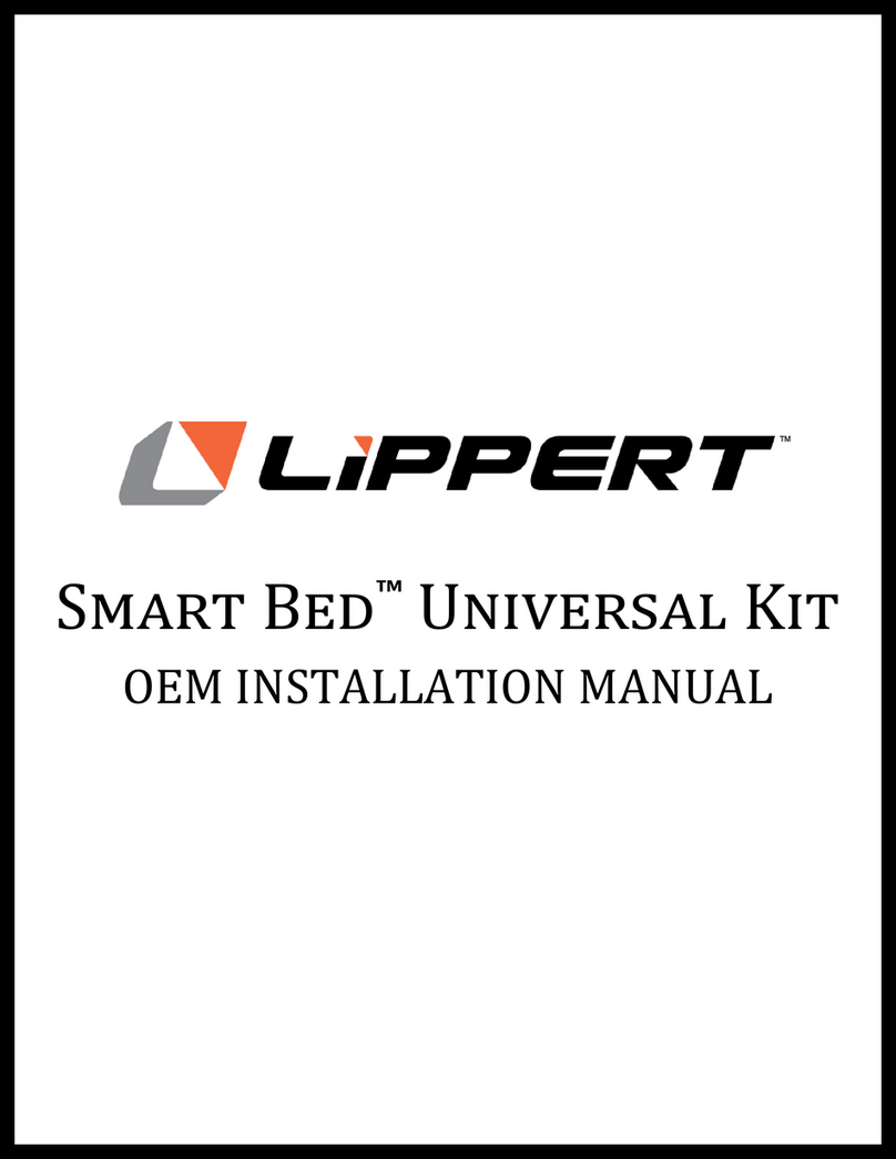 Lippert SMART BED UNIVERSAL KIT User manual