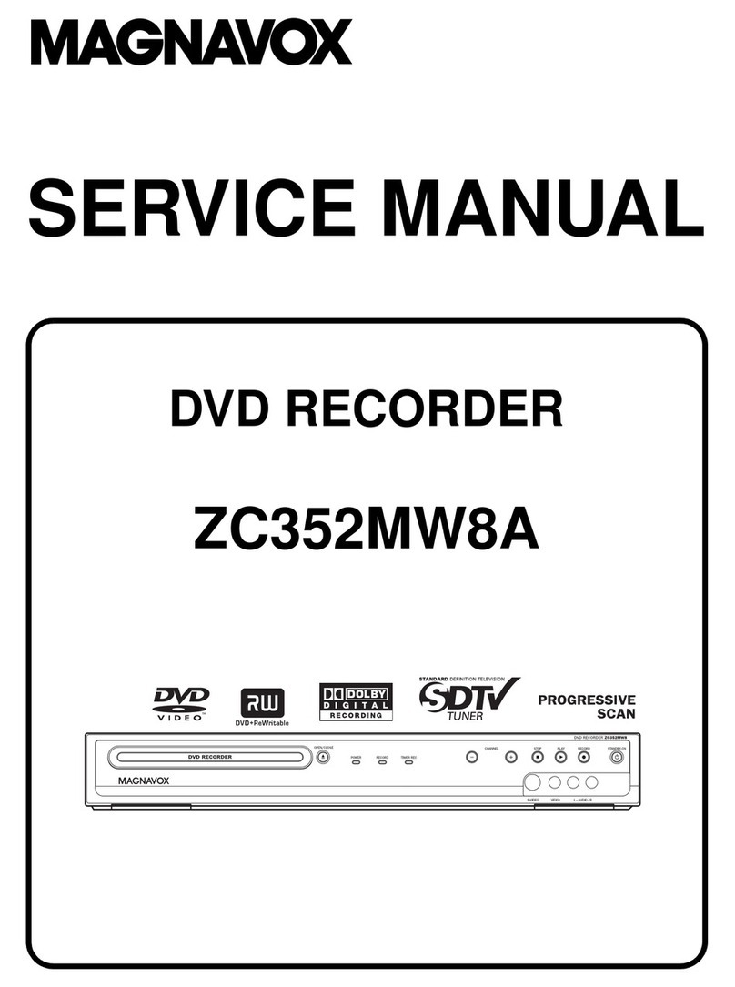 Magnavox ZC352MW8A User manual
