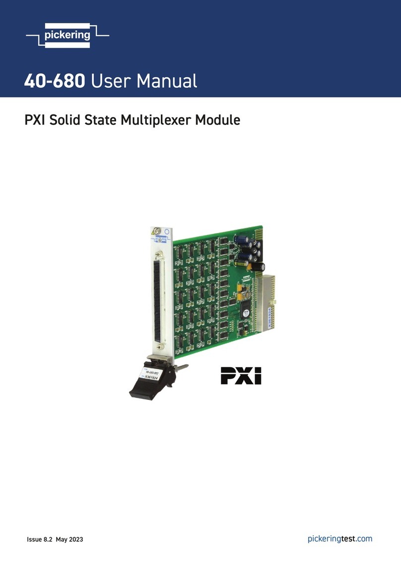 Pickering 40-680 user manual