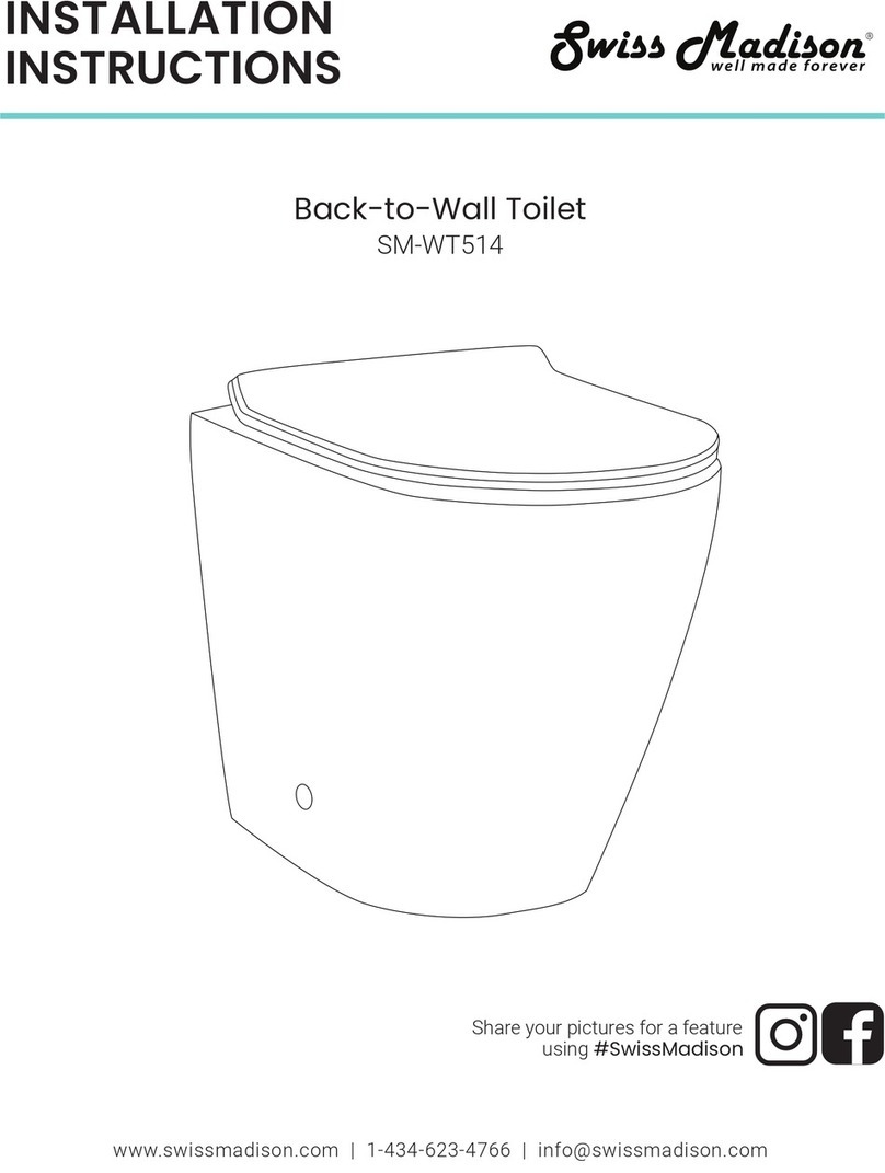 Swiss Madison SM-WT514 installation instructions