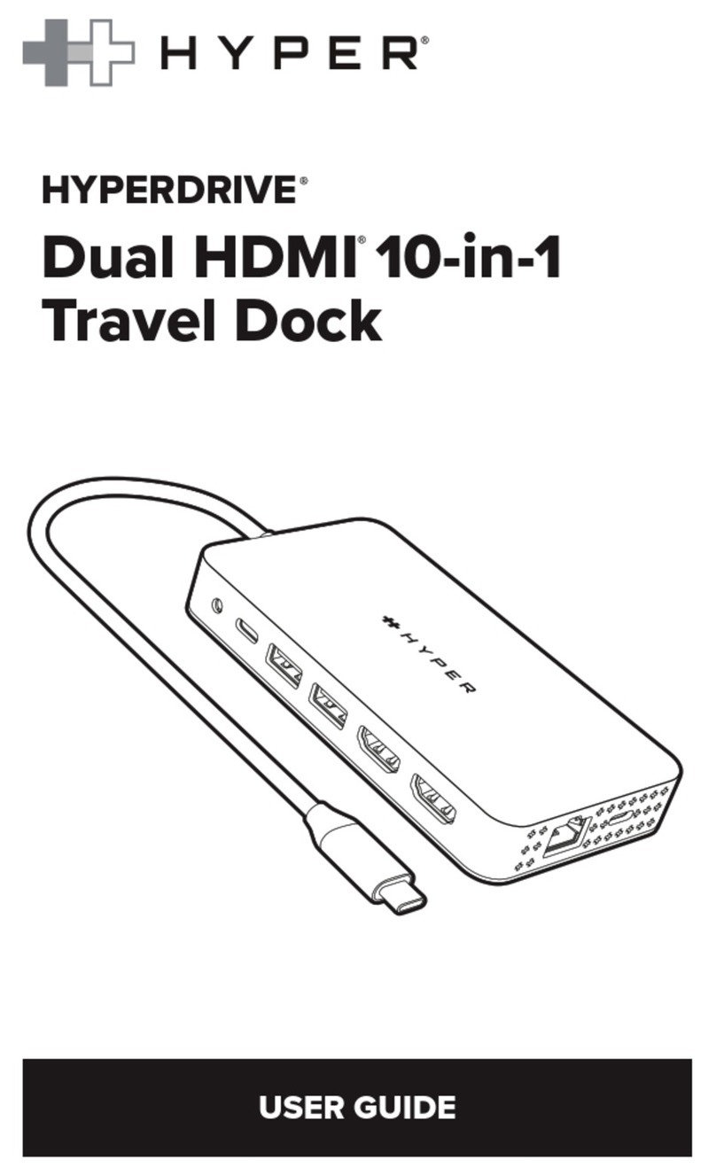 Hyper HYPERDRIVE HDM1H user guide