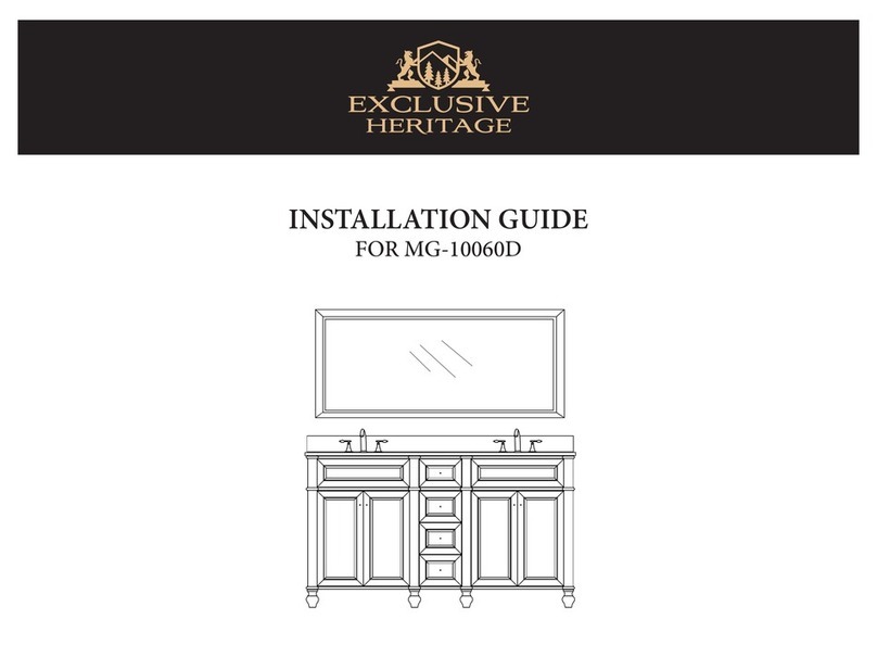 Exclusive Heritage MG-10060D installation guide