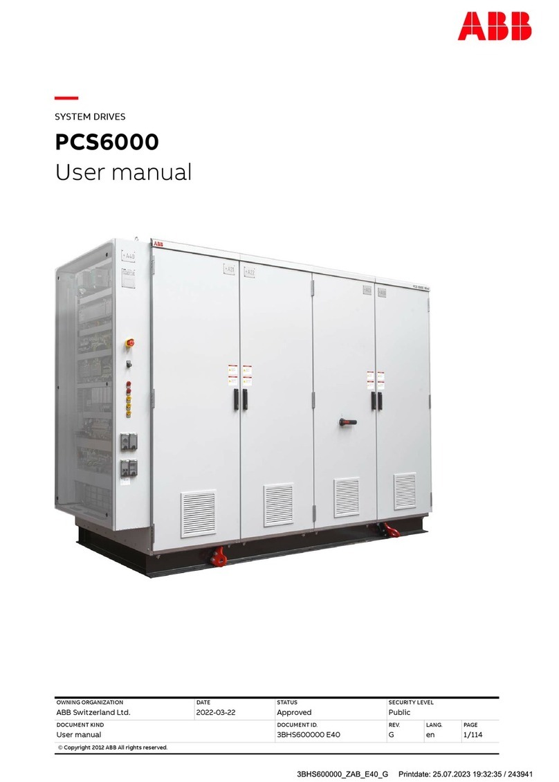 ABB PCS6000 user manual