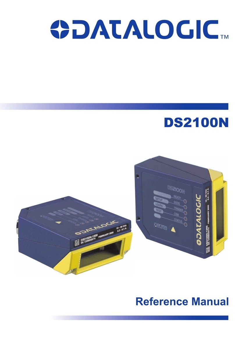 Datalogic DS2100N Reference manual