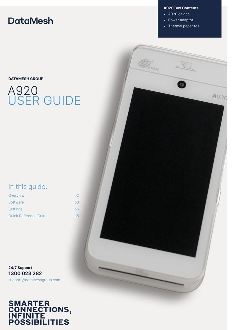 PAX A920 user guide