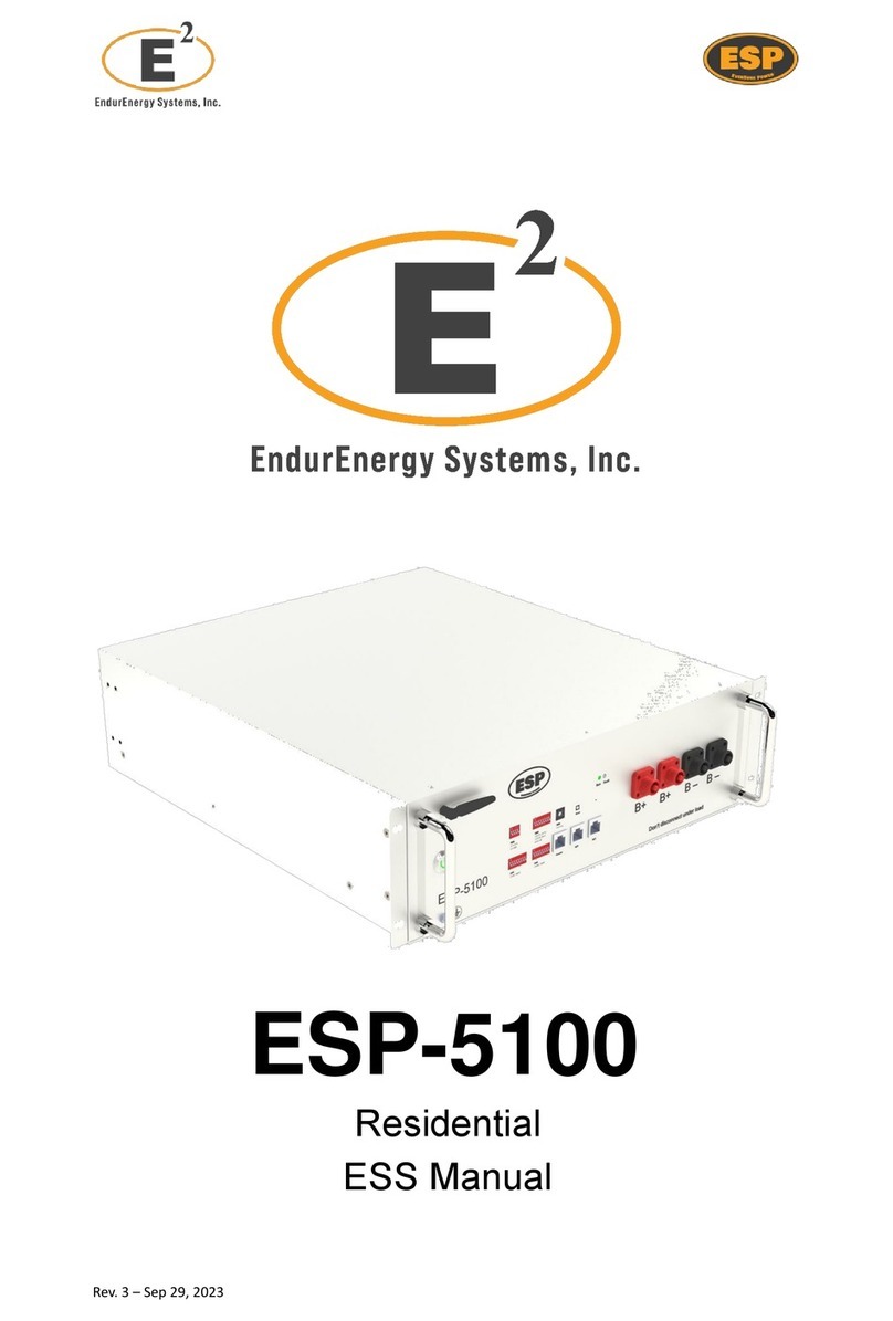 EndurEnergy Systems ESP-5100 manual EndurEnergy Systems ESP-5100 manual