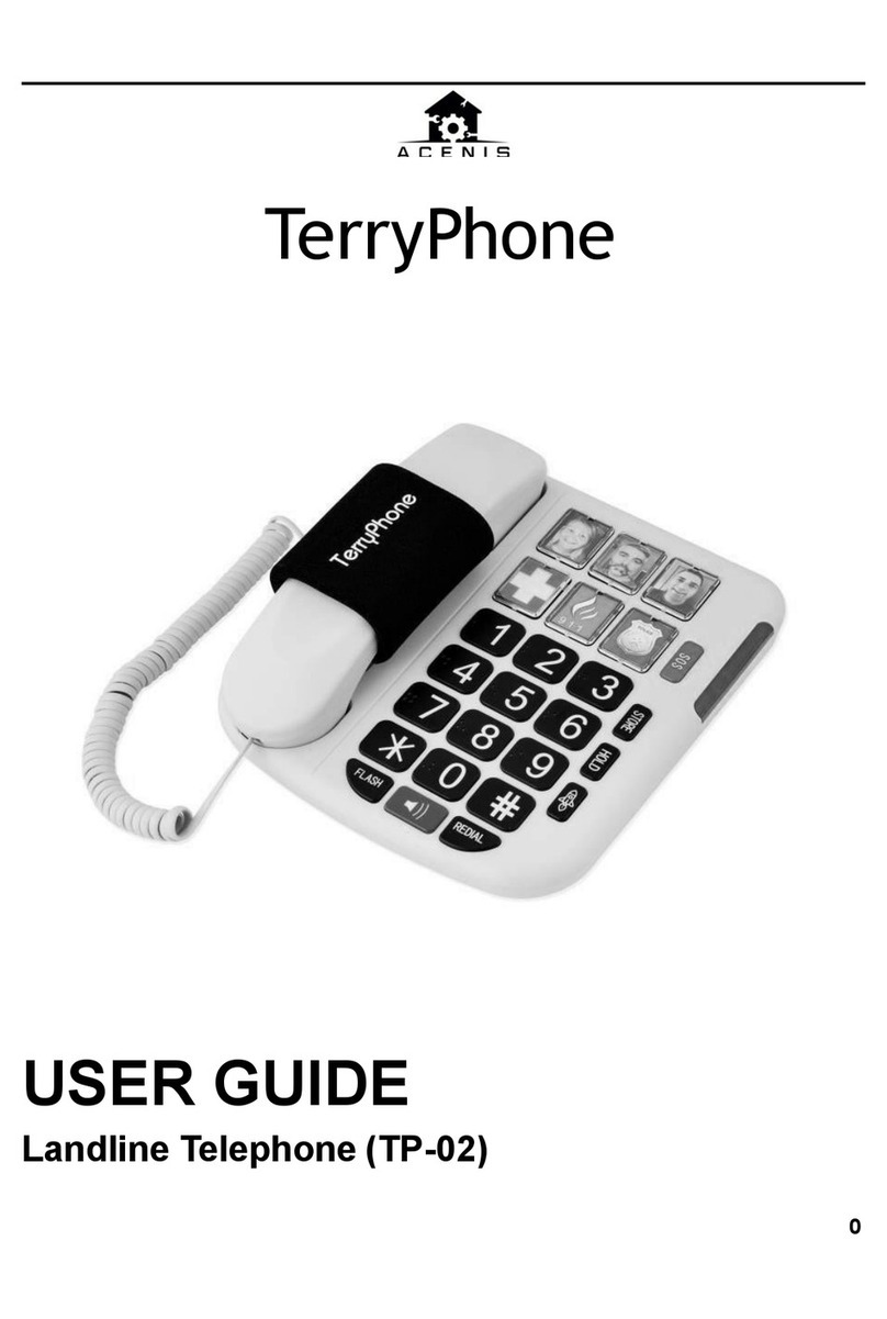ACENIS TerryPhone TP-02 user guide