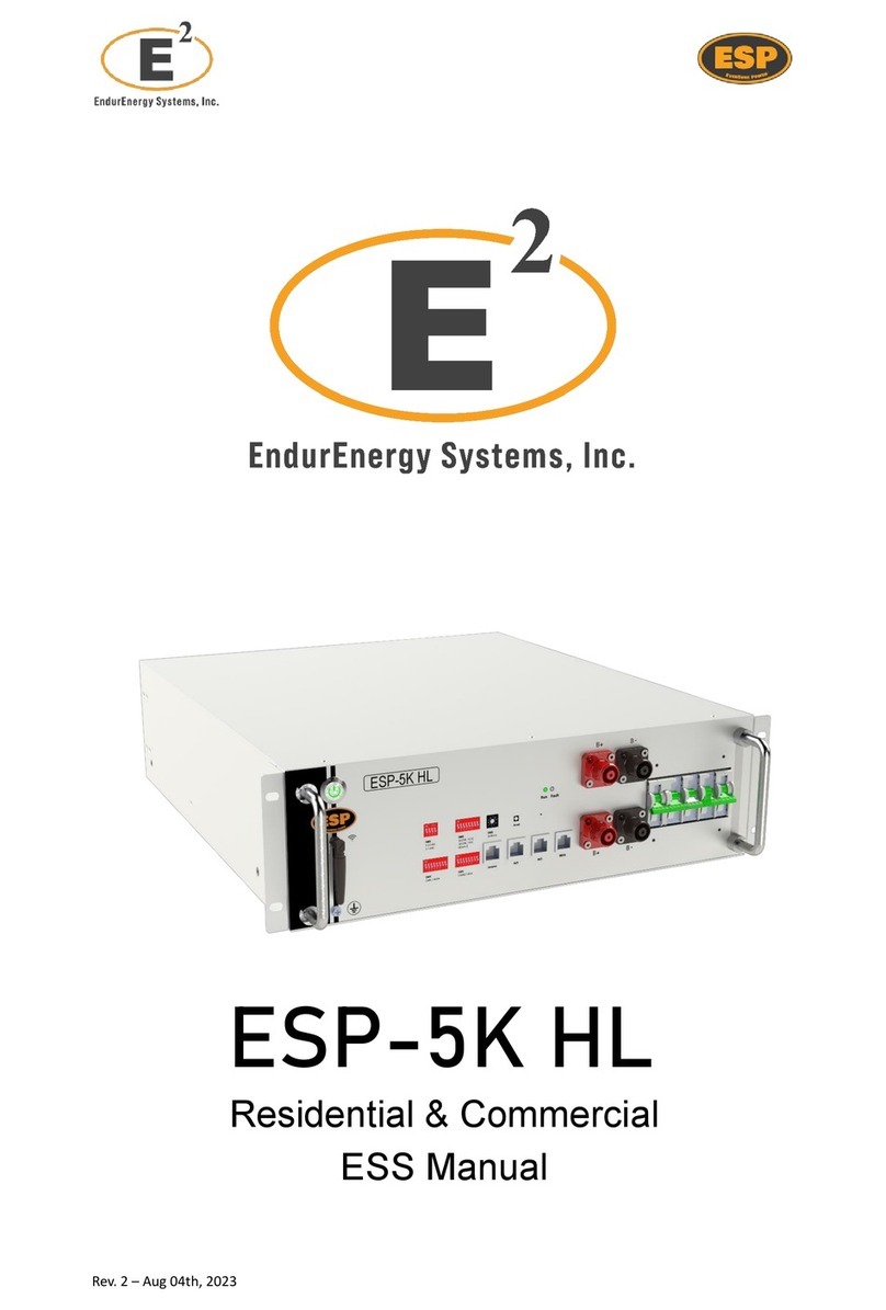 EndurEnergy Systems ESP-5K HL manual