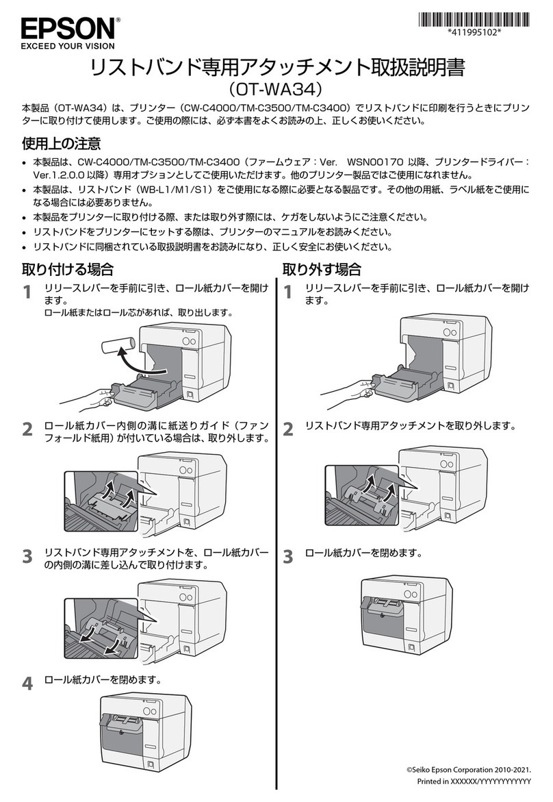 Epson OT-WA34 User manual