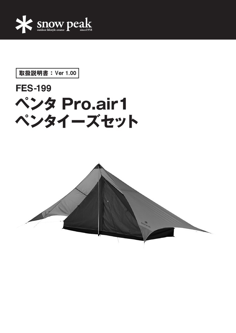 Snow Peak Penta Pro.air 1 instruction manual