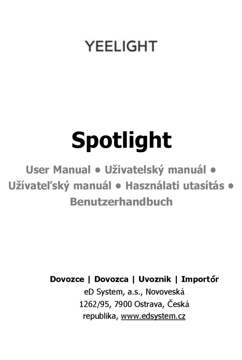 Yeelight YLDDL-0083 User manual