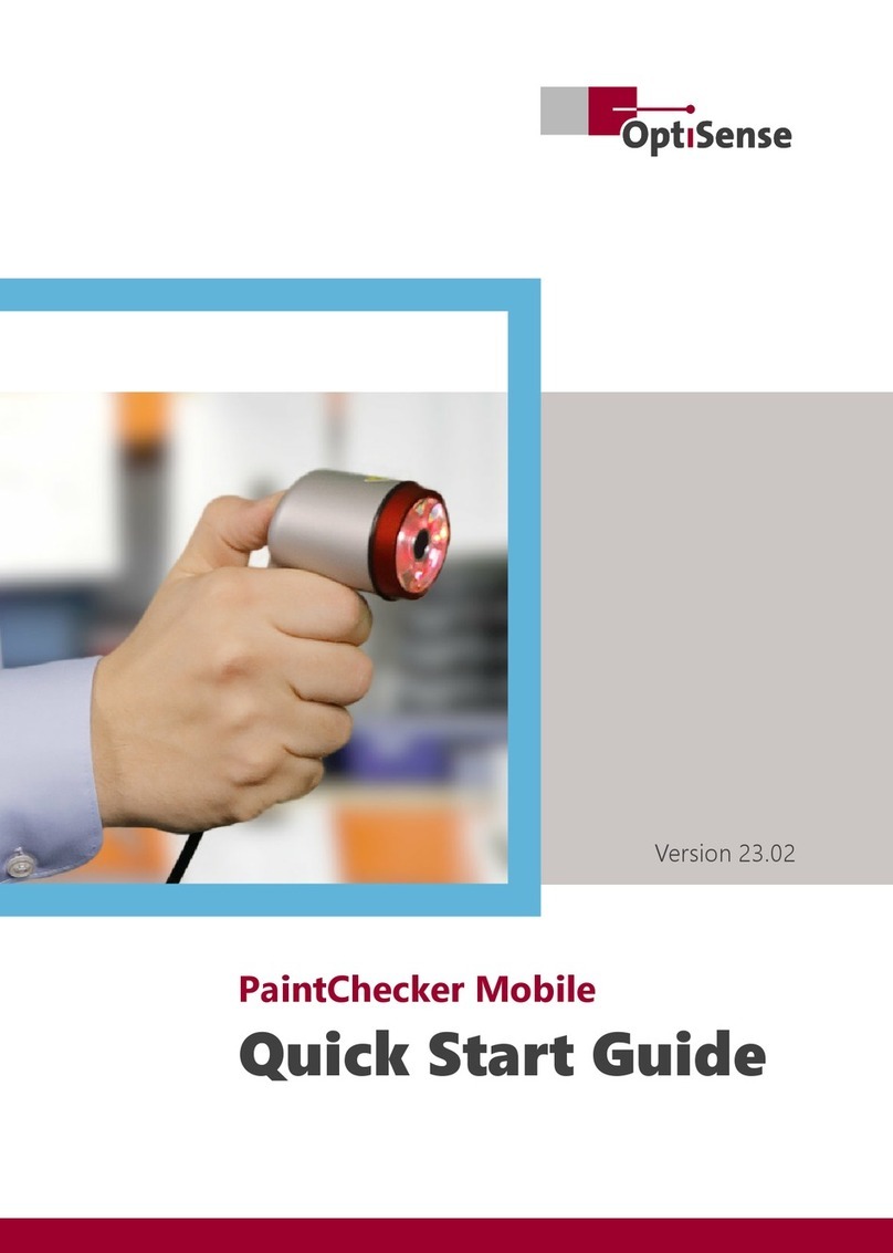 OptiSense PaintChecker Mobile quick start guide