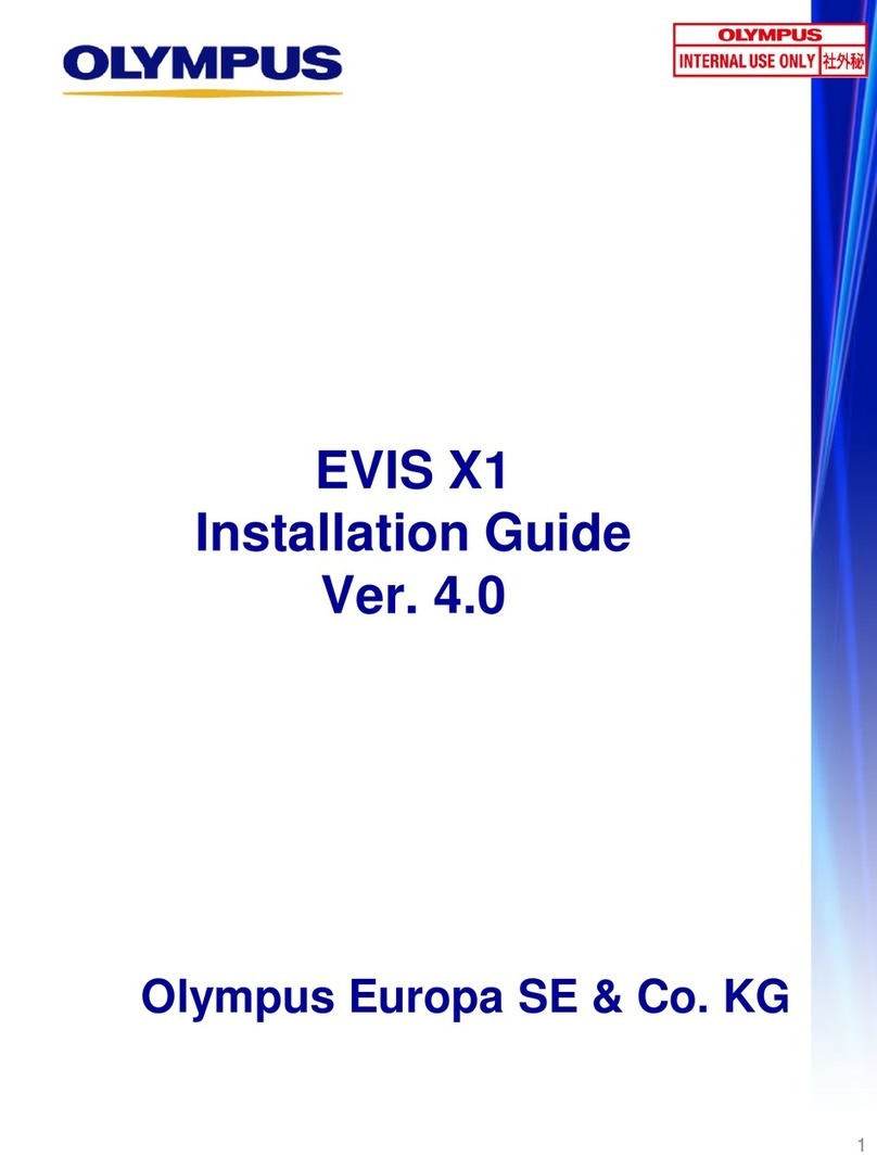 Olympus EVIS X1 User manual