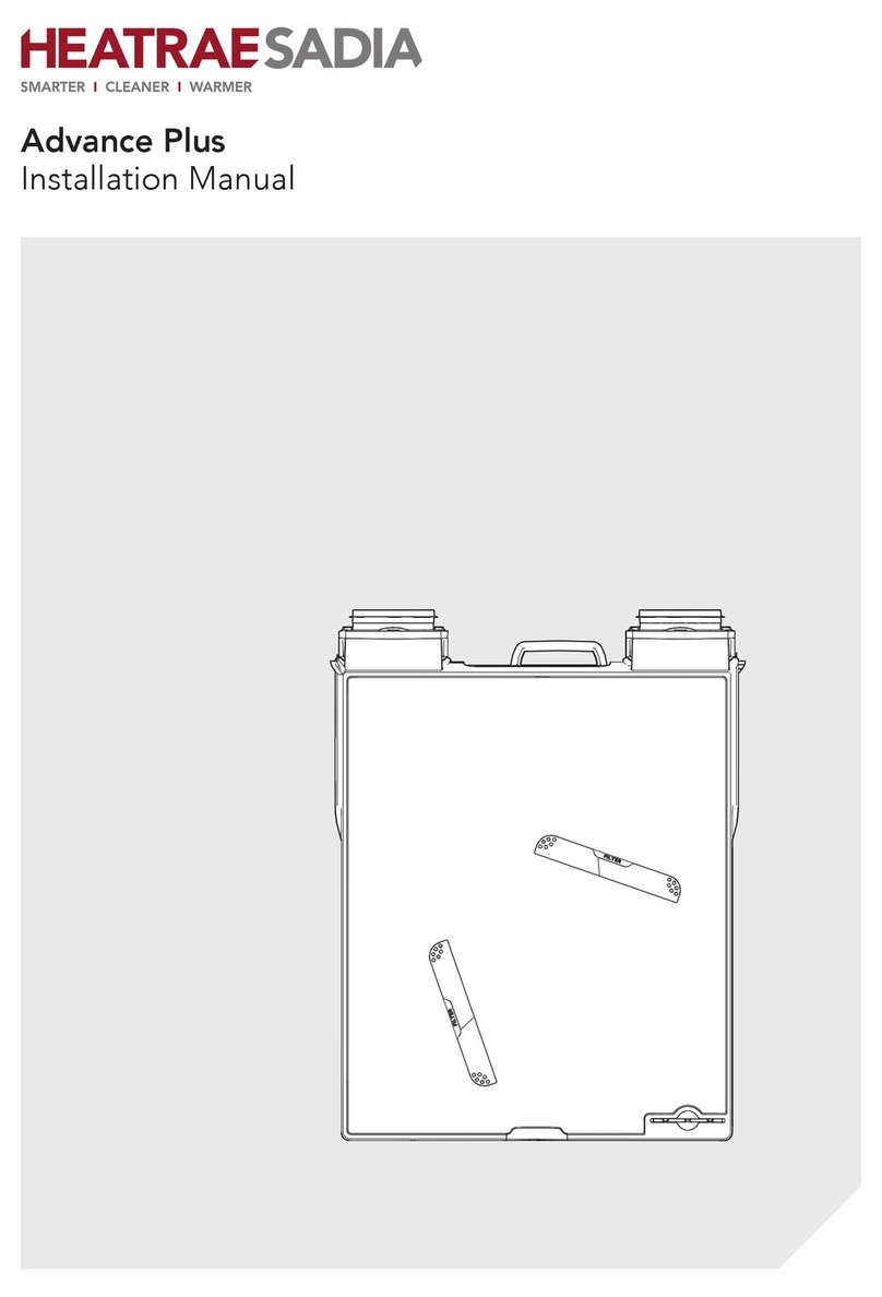 Heatrae Sadia ADVANCE PLUS User manual