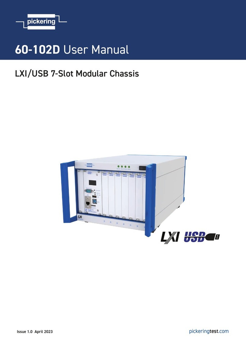 Pickering 60-102D User manual