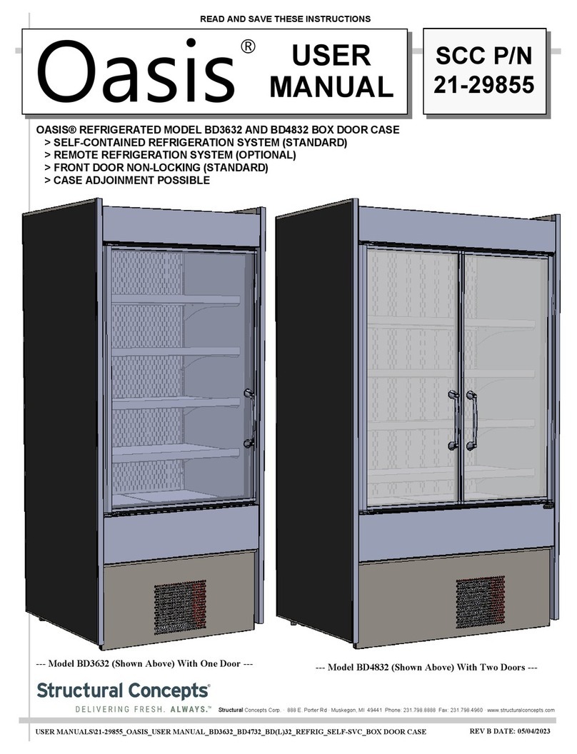 Structural Concepts Oasis BD3632 User manual Structural Concepts Oasis BD3632 User manual