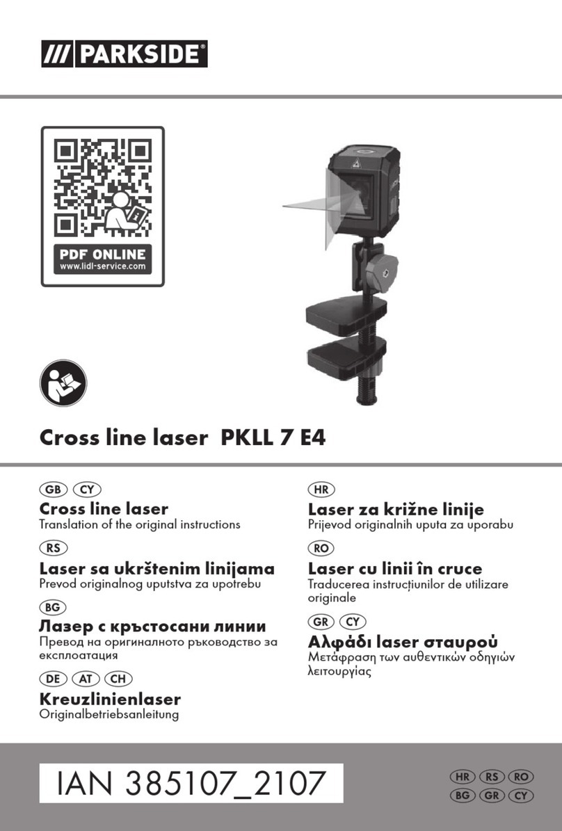 Parkside PKLL 7 E4 Translation of the original instructions