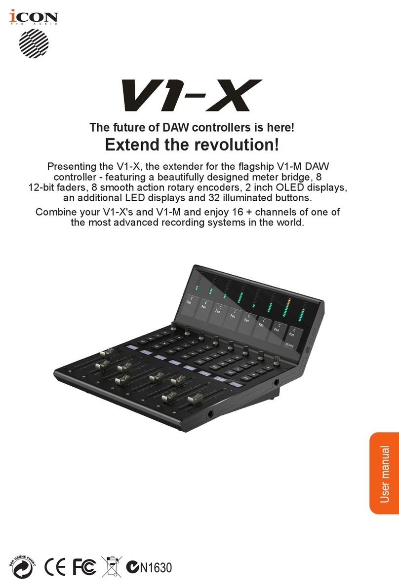iCON Pro Audio V1-X user manual