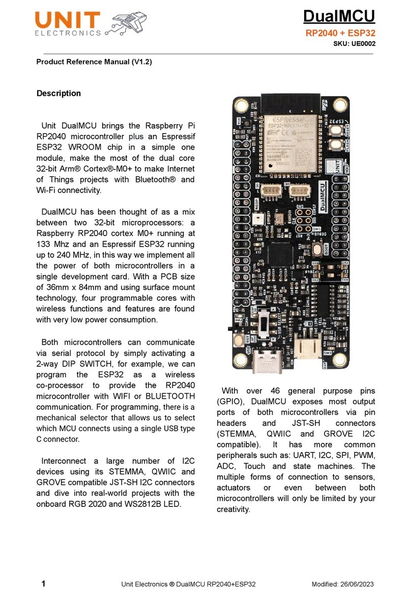 UNIT ELECTRONICS DualMCU User manual