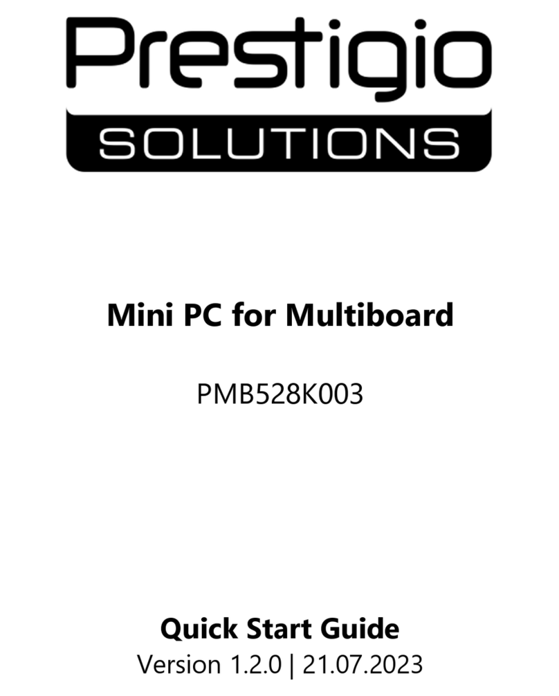 Prestigio PMB528K003 quick start guide