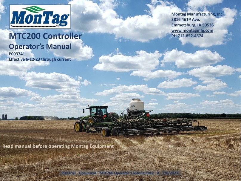 Montag MTC200 Operator's manual