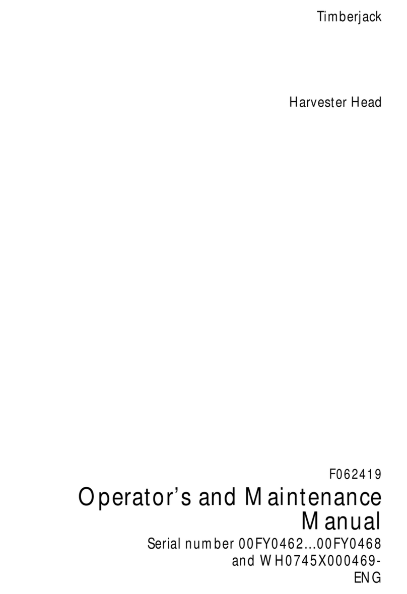 Timberjack 745 Operator and maintenance manual Timberjack 745 Operator and maintenance manual
