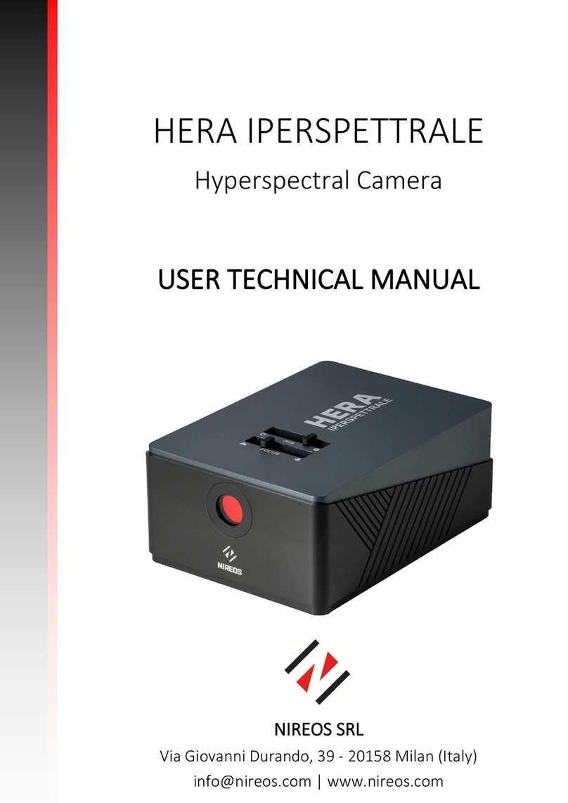 NIREOS HERA IPERSPETTRALE Installation and user technical manual