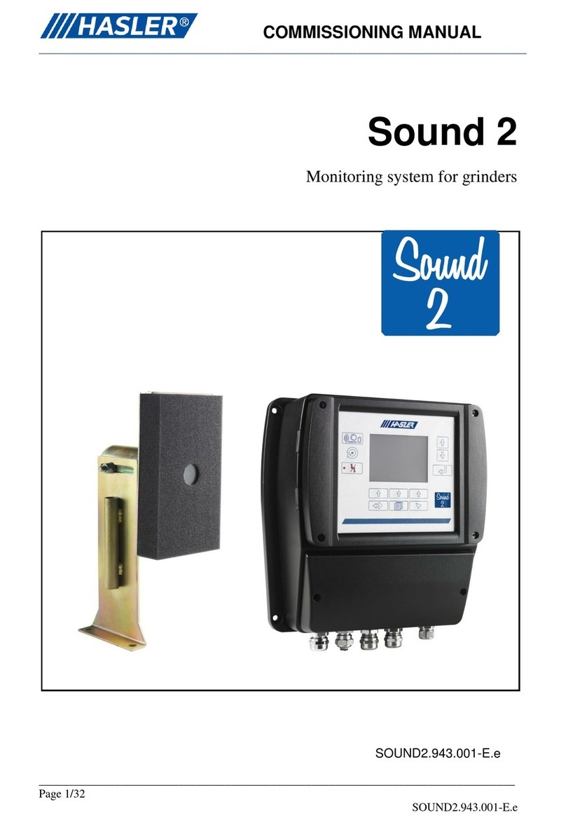 Hasler Sound 2 Commissioning manual