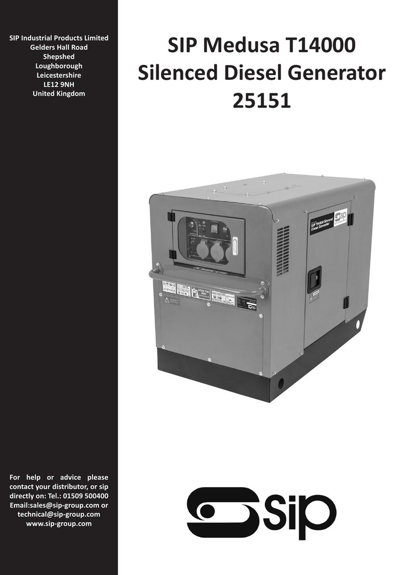 SIP Medusa T14000 manual