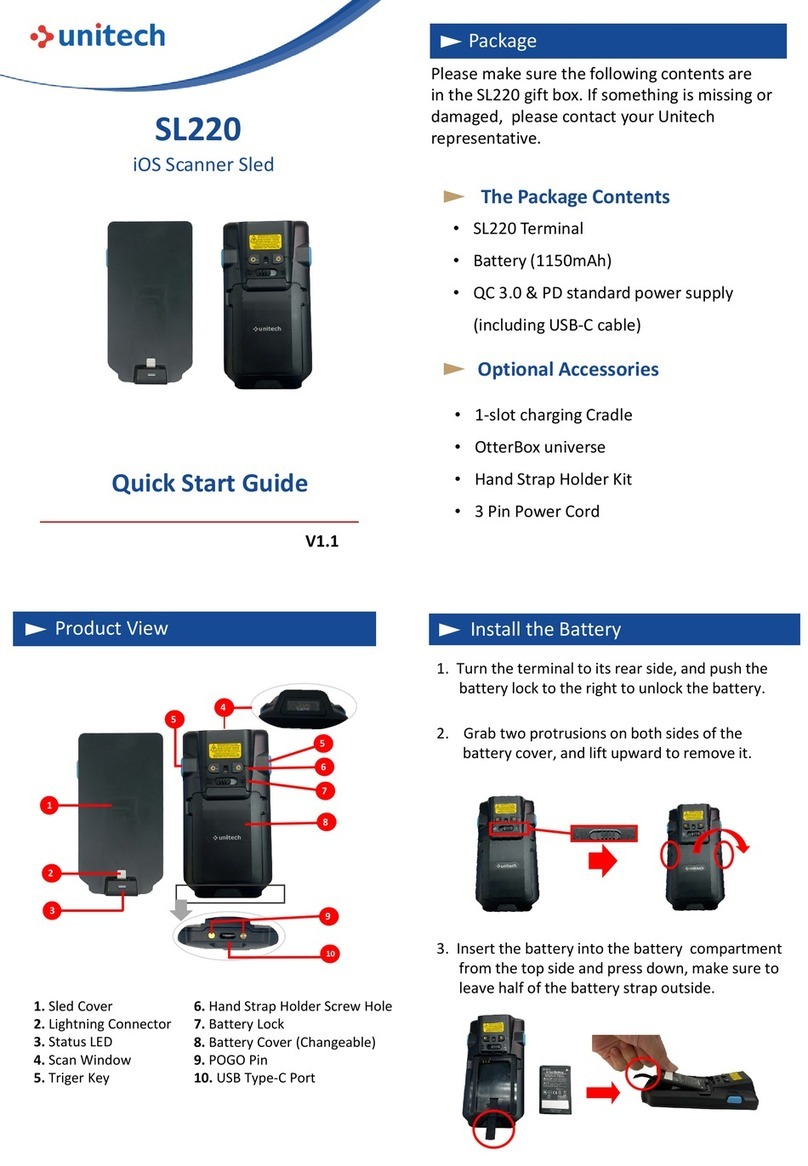 Unitech SL220 User manual