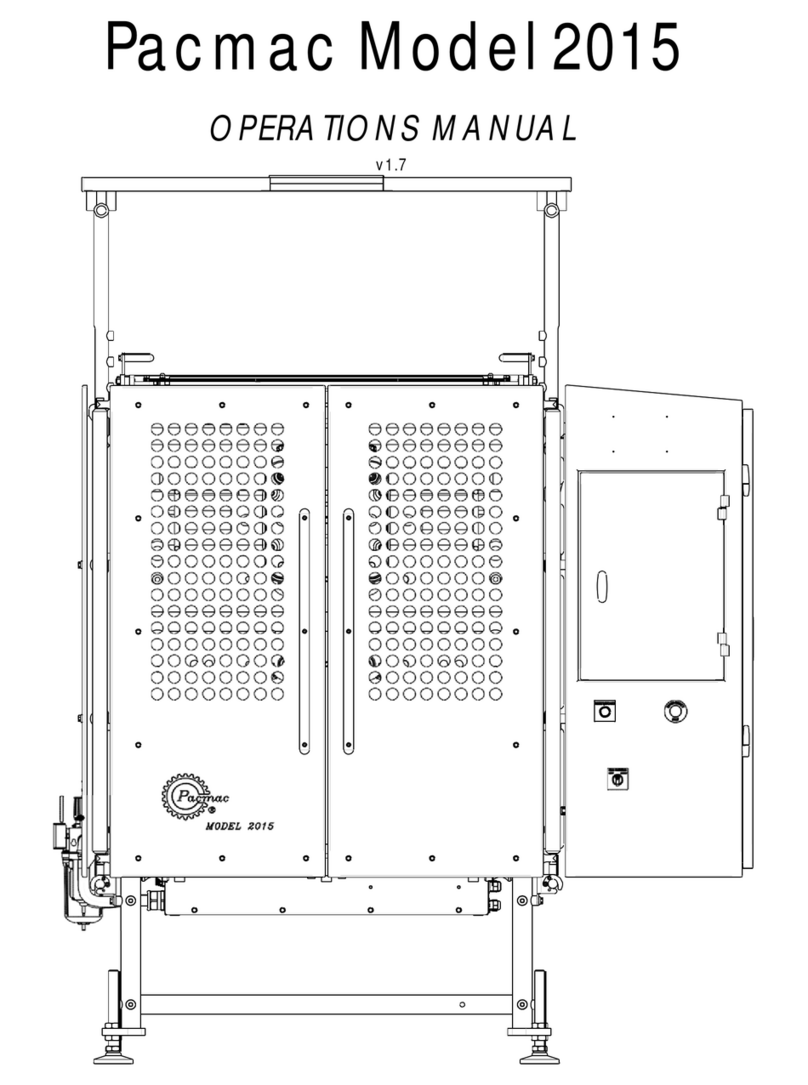 Pacmac 2015 Operator's manual Pacmac 2015 Operator's manual