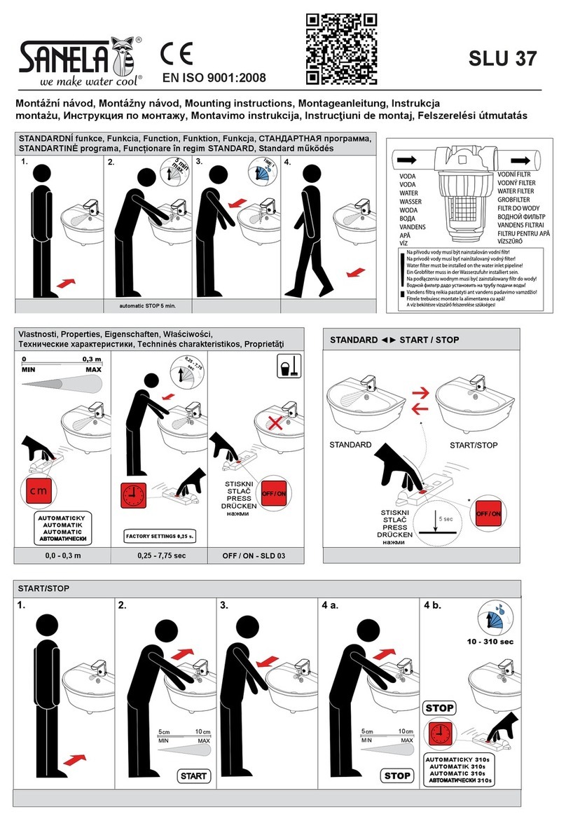 Sanela SLU37 Mounting instructions